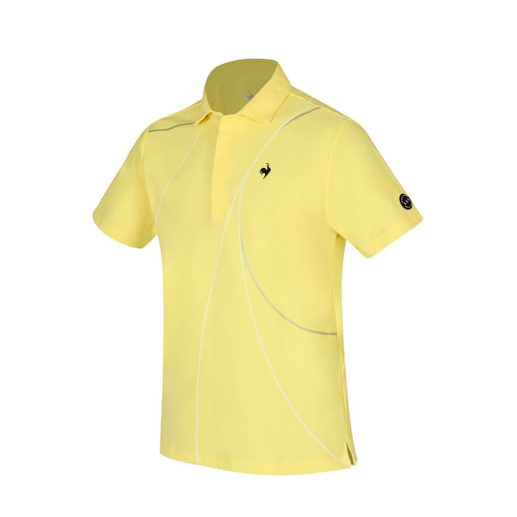 Áo polo golf nam tay ngắn Le Coq Sportif phong cách thể thao Pháp