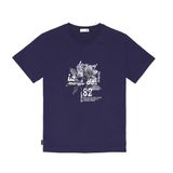  Áo T-Shirt le coq sportif nam - QLMVHA03-NVY 