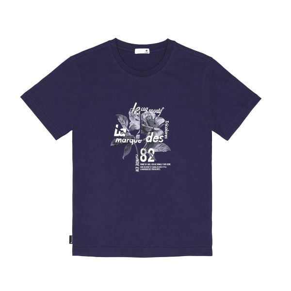  Áo T-Shirt le coq sportif nam - QLMVHA03-NVY 