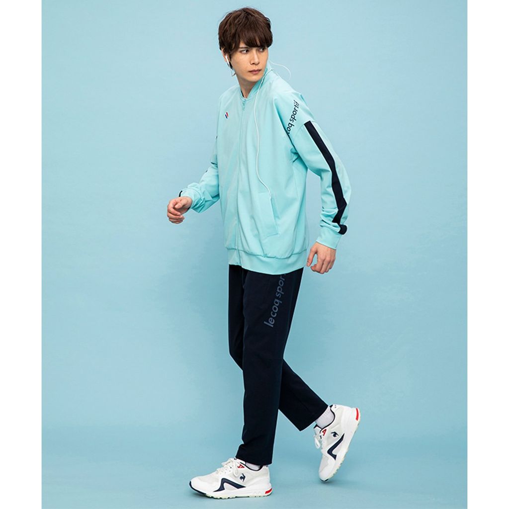 Áo khoác nỉ le coq sportif nam - QMMVJF02V-BL