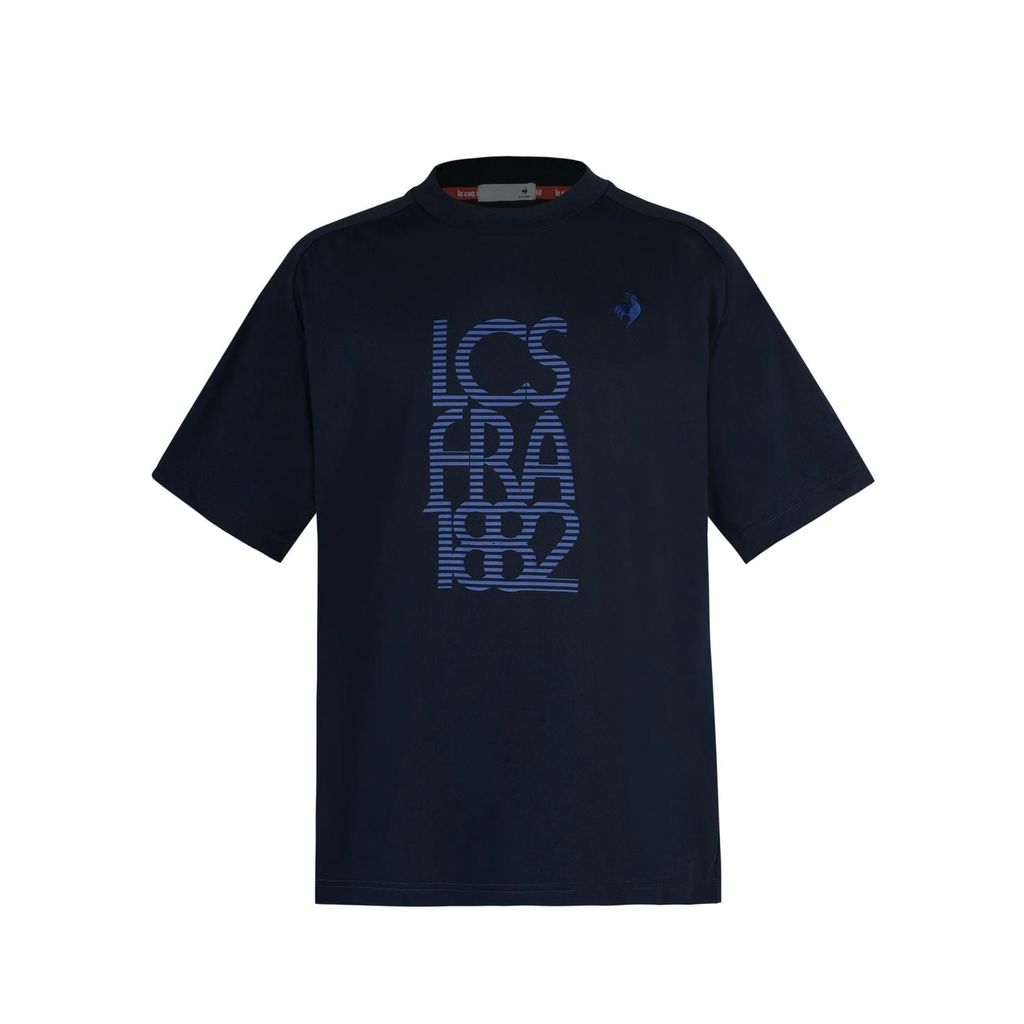 Áo T-Shirt nam le coq sportif QMMXJA01V-NV