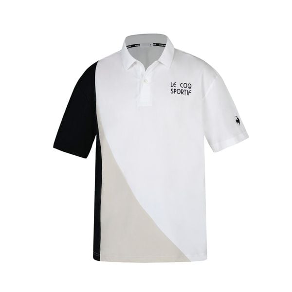  Áo Polo Nam le coq sportif QMMXJA41V-WH 