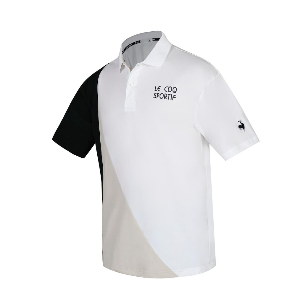 Áo Polo Nam le coq sportif QMMXJA41V-WH