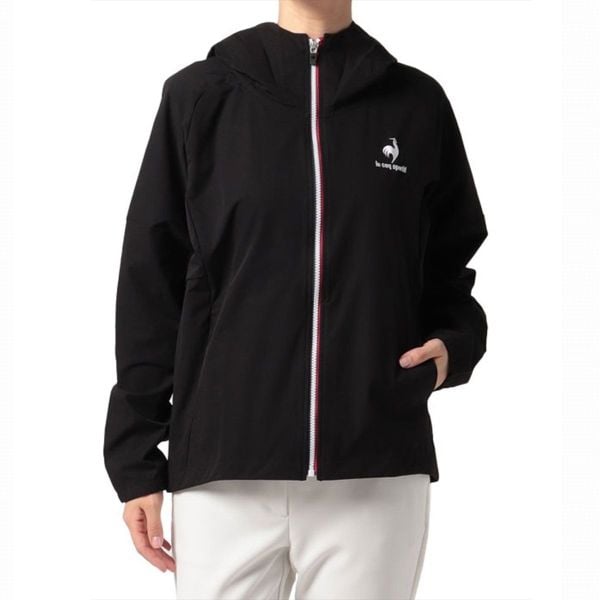  Áo khoác gió le coq sportif nữ - QMWUJF20-BK 