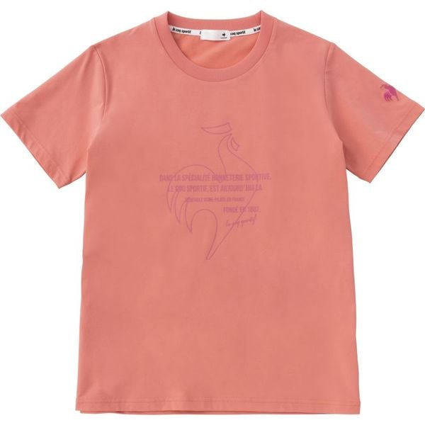  Áo T-Shirt le coq sportif nữ - QMWVJA01V-PK 