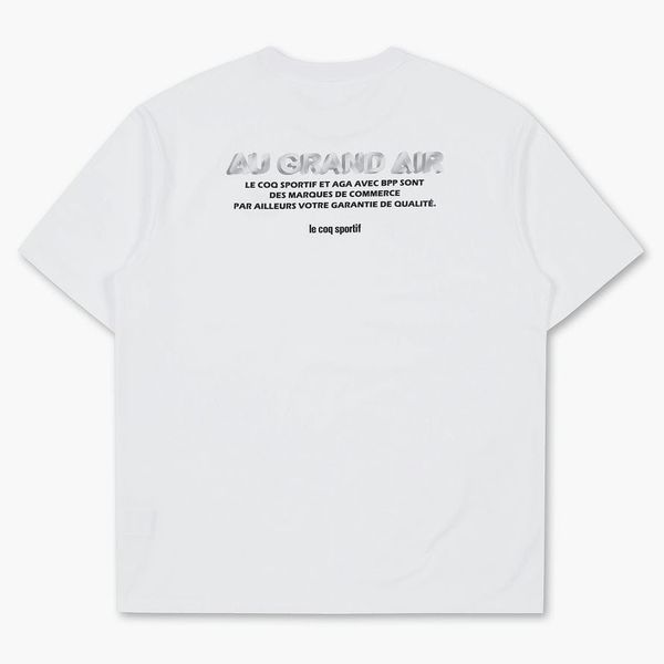  Áo T-Shirt le coq sportif nam - QO113GRS32-WHT0 