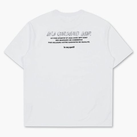 Áo T-Shirt le coq sportif nam - QO113GRS32-WHT0
