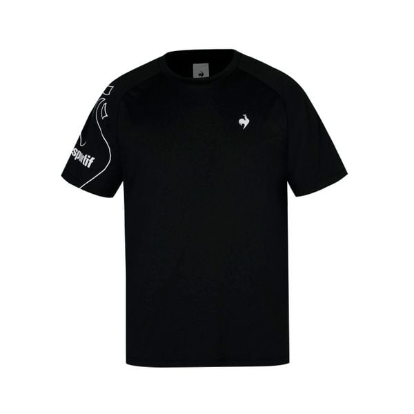  Áo T-Shirt nam le coq sportif QP123GRS23-BLK0 