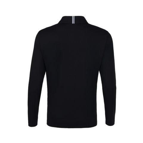 Áo dài tay có cổ le coq sportif Nam QP423TRLO5-BLK0