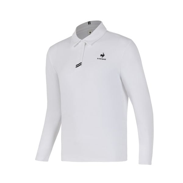 Áo dài tay có cổ le coq sportif Nam QP423TRLO5-OWT0