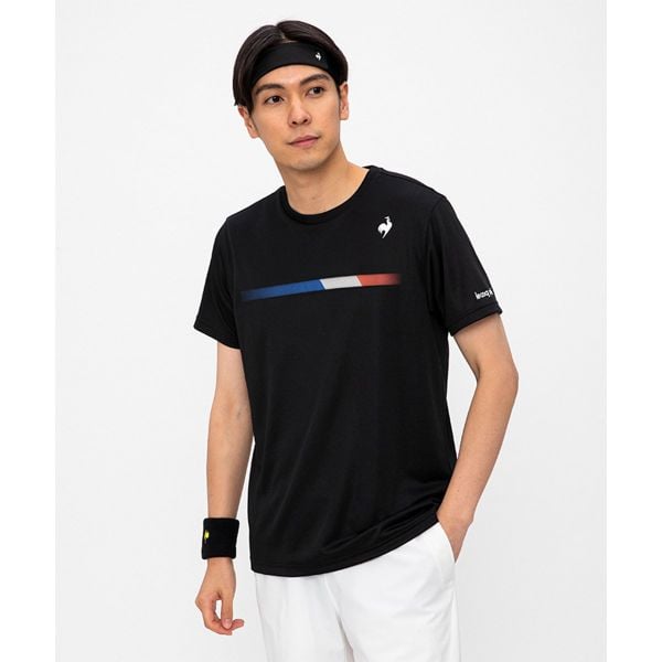 Áo T-Shirt le coq sportif nam - QTMVJA91V-BK 