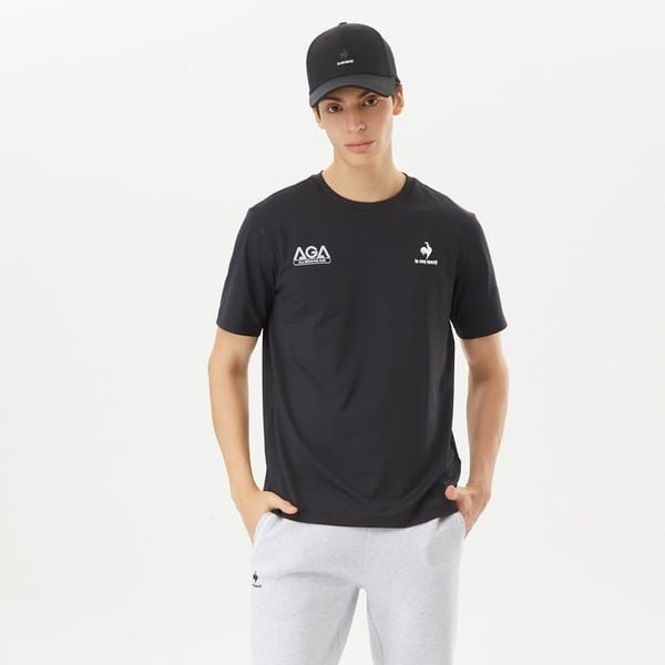  Áo T-Shirt le coq sportif nam - QO323GRS71-BLK0 