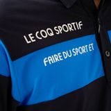  Áo Polo le coq golf nam QGMXJA19V-BK00 