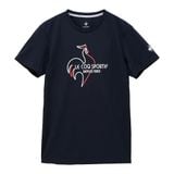  Áo T-Shirt le coq sportif nam - QTMXJA07V-NV 