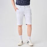  Quần short le coq golf nam QGMXJD50V-WH00 