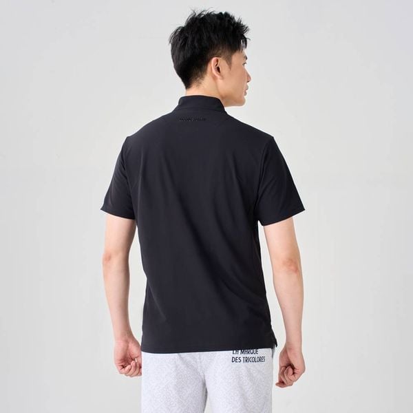  Áo Polo le coq golf nam QGMXJA34V-BK00 