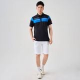  Áo Polo le coq golf nam QGMXJA19V-BK00 