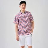  Áo Polo le coq golf nam QGMXJA05V-RD00 