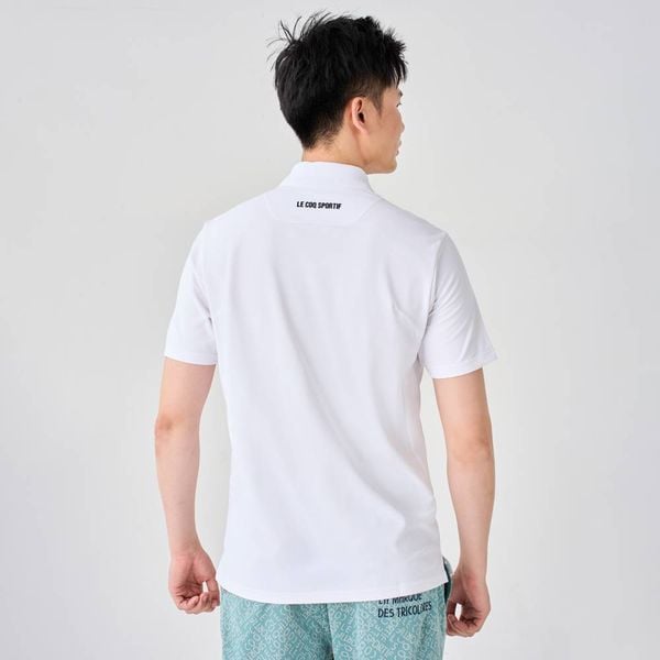  Áo Polo le coq golf nam QGMXJA34V-WH00 