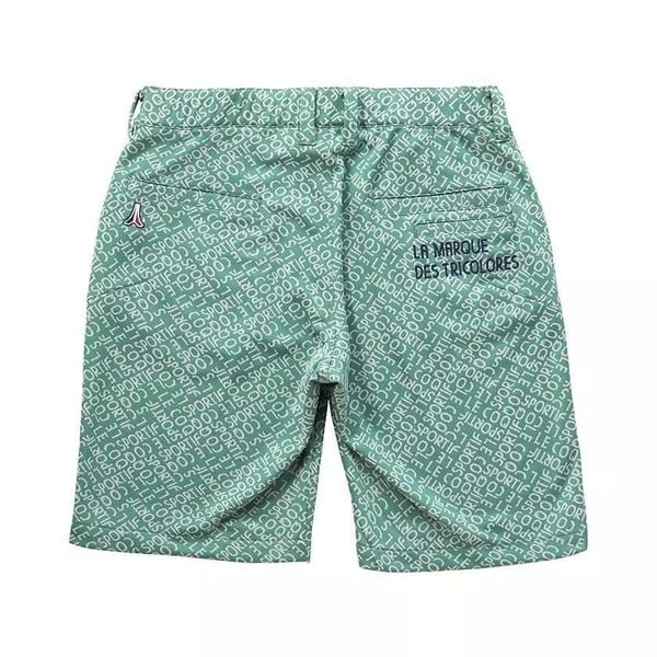  Quần short le coq golf nam QGMXJD50V-GR00 