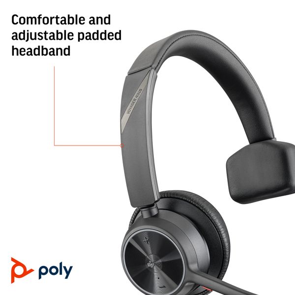 Tai nghe không dây Bluetooth Poly Voyager 4310 UC