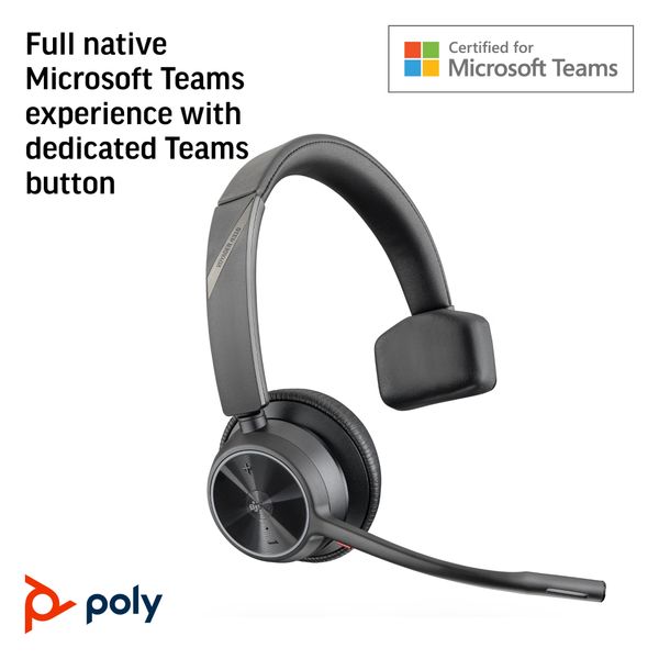 Tai nghe không dây Bluetooth Poly Voyager 4310 UC