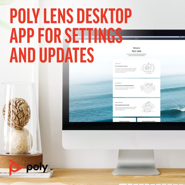 Loa họp tích hợp micro Poly Sync 40+