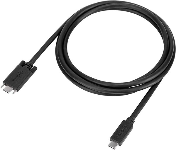 Cáp tín hiệu USB-C cấp nguồn 5A truyền data 5Gbps dài 1.8m Targus ACC1113