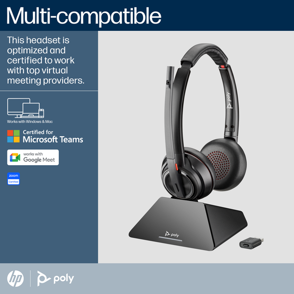 Tai nghe không dây DECT™ Plantronics Savi 8220 Series