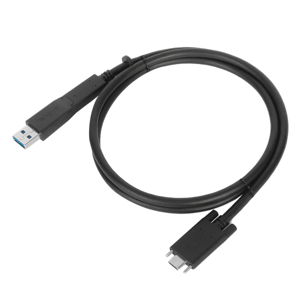 Cáp tín hiệu USB-C cấp nguồn 5A truyền data 10Gbps dài 1.8m Targus ACC1135