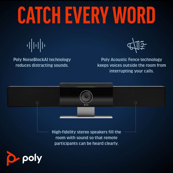 Camera họp trực tuyến Poly Studio USB