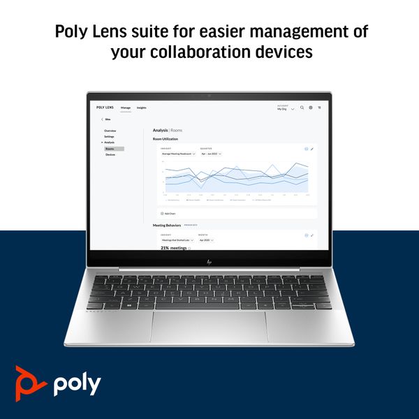 Thiết bị họp trực tuyến Poly Studio X70 kèm TC10