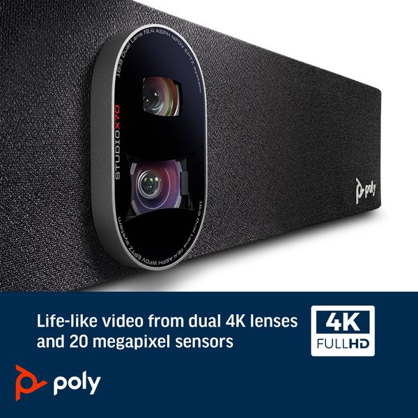Thiết bị họp trực tuyến Poly Studio X70 kèm TC8