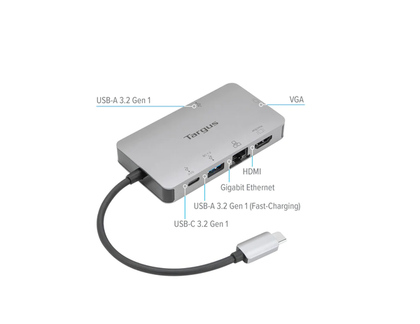 Bộ chuyển đổi USB-C™ 4K HDMI/VGA Docking Station Targus DOCK419