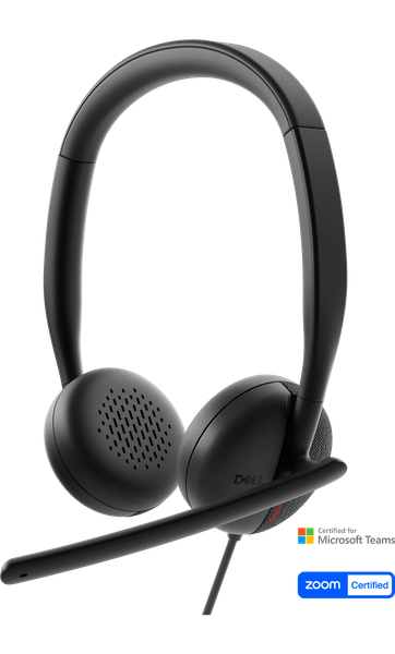 Tai nghe có dây USB-C hai bên tai Dell WH3024