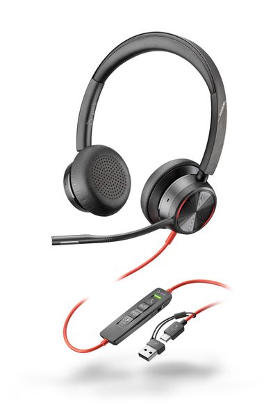 Tai nghe USB cao cấp Poly Blackwire 8225, BW8225