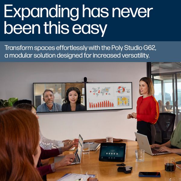 Thiết bị họp trực tuyến HP Poly Studio G62