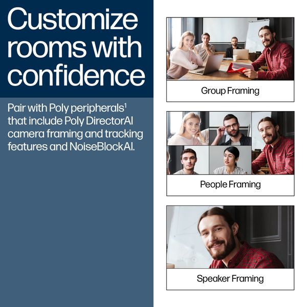 Thiết bị họp trực tuyến HP Poly Studio G62