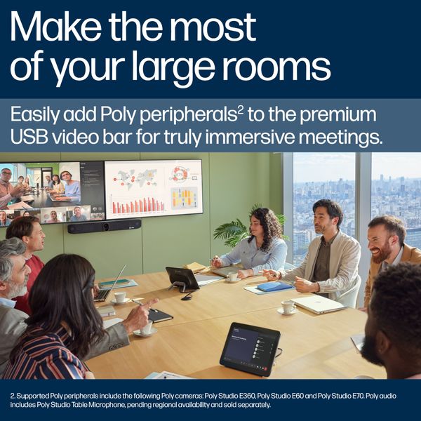 Camera họp trực tuyến HP Poly Studio V72
