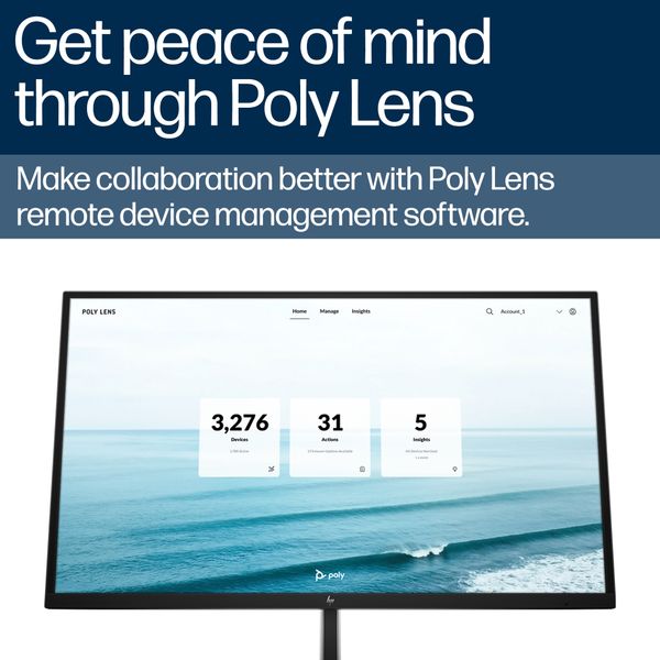 Camera họp trực tuyến HP Poly Studio V72