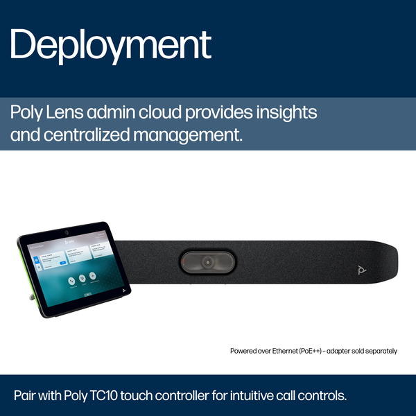 Thiết bị họp trực tuyến HP Poly Studio X32 Bar