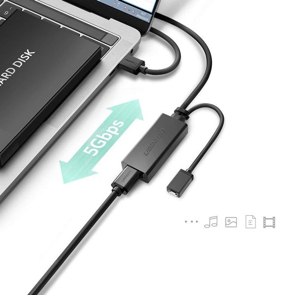 Cáp Nối Dài USB 3.0 5M có Chipset cao cấp Ugreen 20826