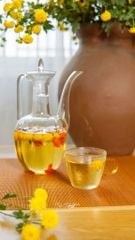 Ấm Pha Trà Thủy Tinh Phong Cách Vintage – Dung Tích 550ml