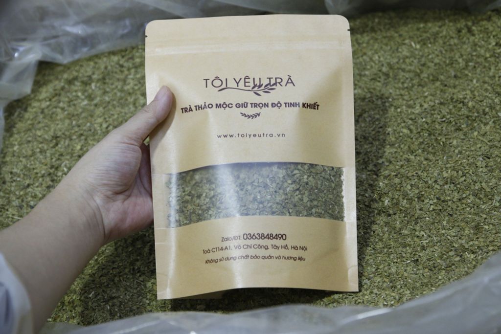 Trà Yerba Mate Argentina nhập khẩu vị truyền thống kích thước lá 4mm