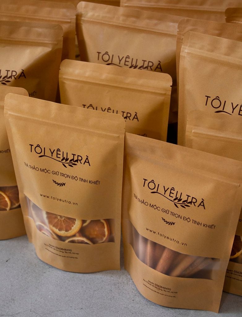 Cam Vàng Nhập Khẩu Thái Lát Sấy Khô Thơm Ngọt Tự Nhiên Tôi Yêu Trà