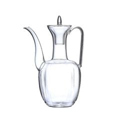 Ấm Pha Trà Thủy Tinh Phong Cách Vintage – Dung Tích 550ml