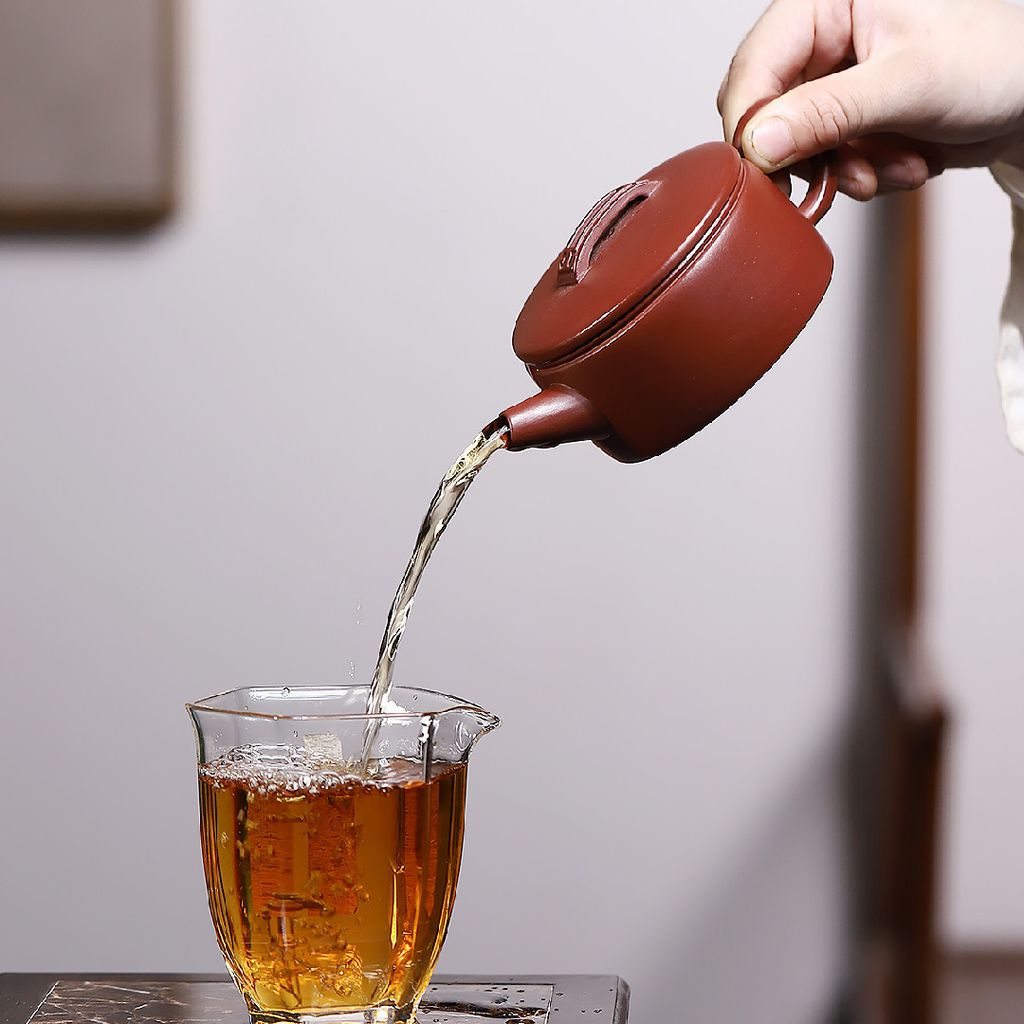 Ấm Tử Sa Hán Ngõa Dung Tích 200ml