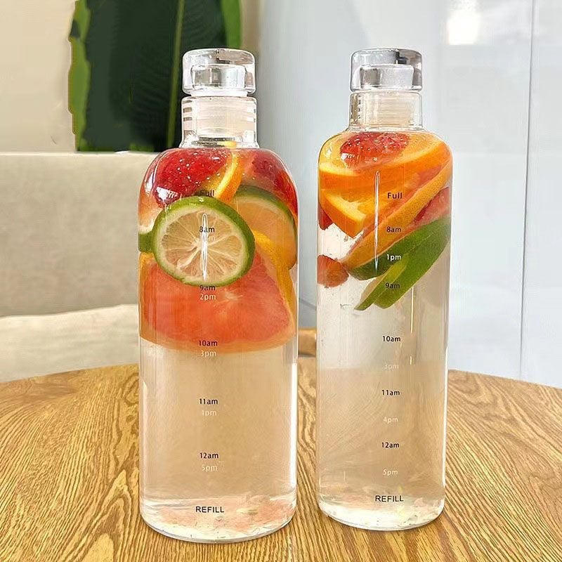 Bình Ủ Lạnh Trà, Cold Brew Tea Thủy Tinh Borosilicate Có Vạch Thời Gian