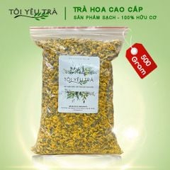 (Túi 500gr) Trà Hoa Cúc Chi Hưng Yên Sấy Lạnh Loại I