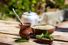 Trà Yerba Mate Argentina nhập khẩu vị truyền thống kích thước lá 4mm